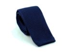 Strick-Krawatte, navy