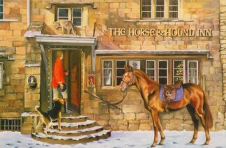 Weihnachtskarte The Horse & Hound Inn