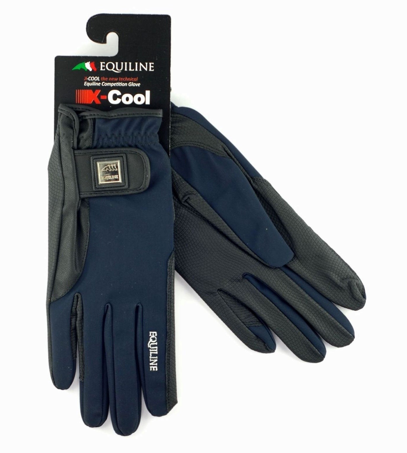 Equiline X-Cool Reithandschuhe, navy