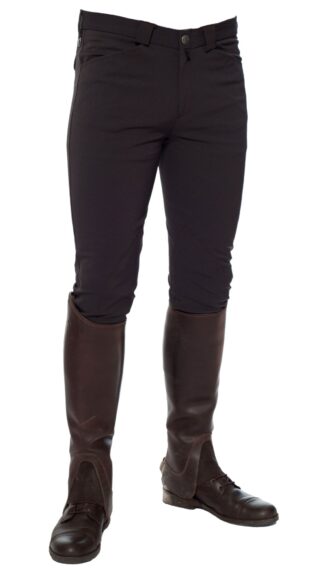 Kingsland Kniebesatz Herren-Reithose Kyle, dunkelgrau