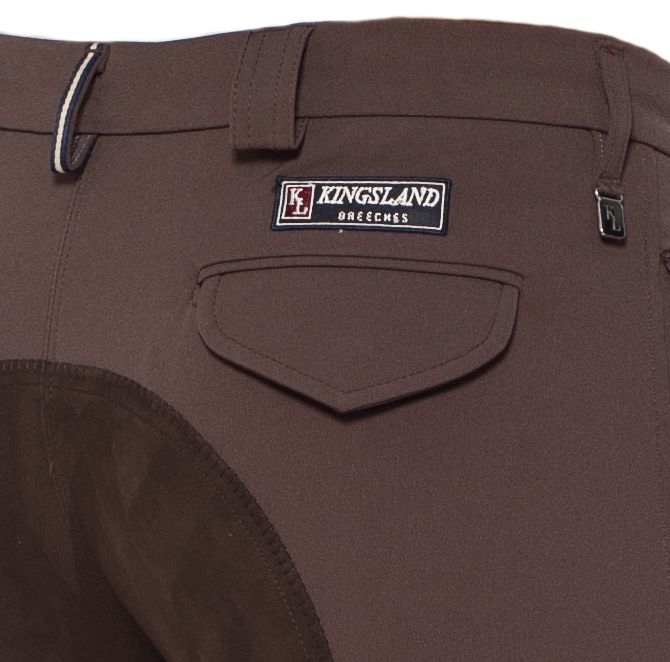 Kingsland Vollbesatz Herren-Reithose Lance, braun
