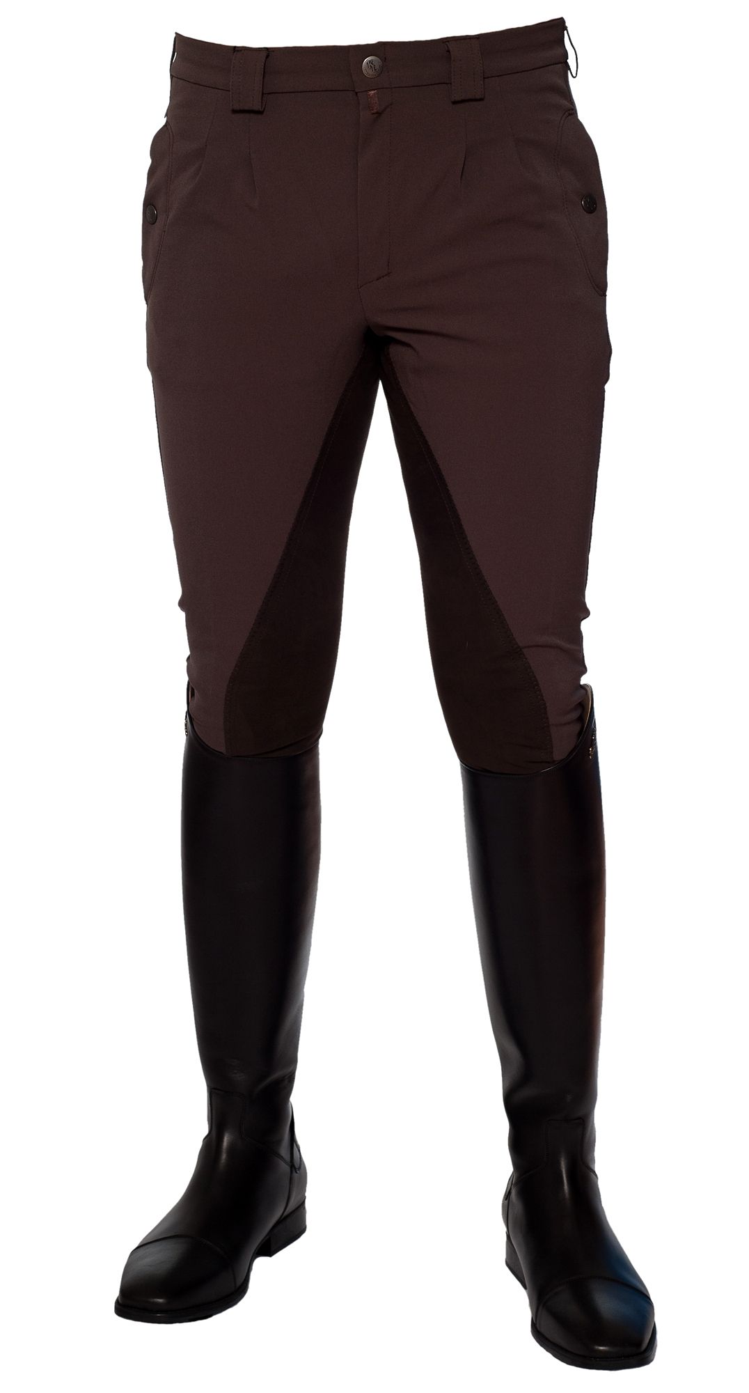 Kingsland Vollbesatz Herren-Reithose Lance, braun