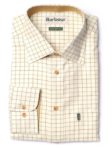 Barbour Hemd Field Tattersall, grün/braun