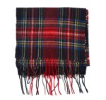 Barbour Schal New Check Tartan, Black Stewart