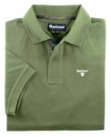 Barbour Tartan Pique Polo-Shirt, blassgrün
