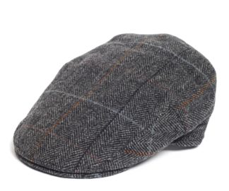 Barbour Crieff Cap, charcoal Country Check
