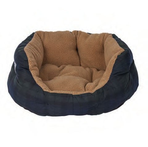 Hundebett Black Watch Tartan Dog Bed