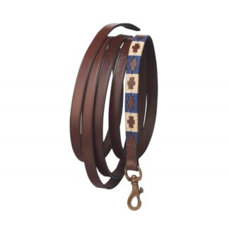 Pampeano Führleine Polo, navy-braun