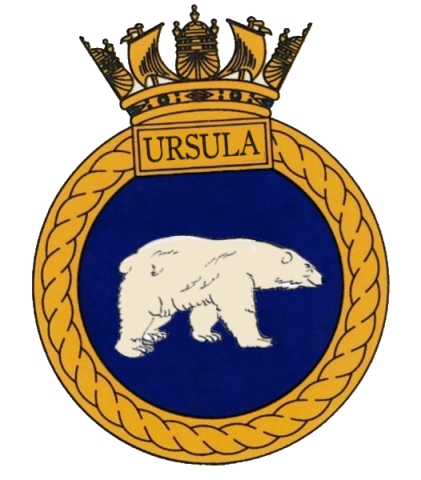 HMS Ursula Badge HMS Ursula Badge