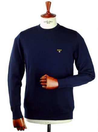 Barbour Saltire Knit Pullover, navy
