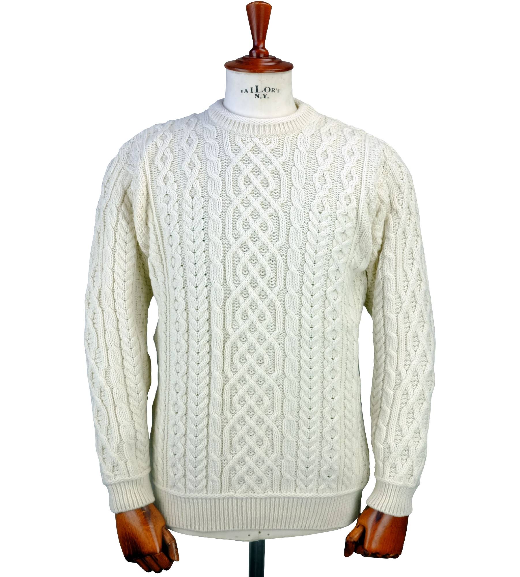 Classic Aran Super Soft Merino Pullover – Bild 2