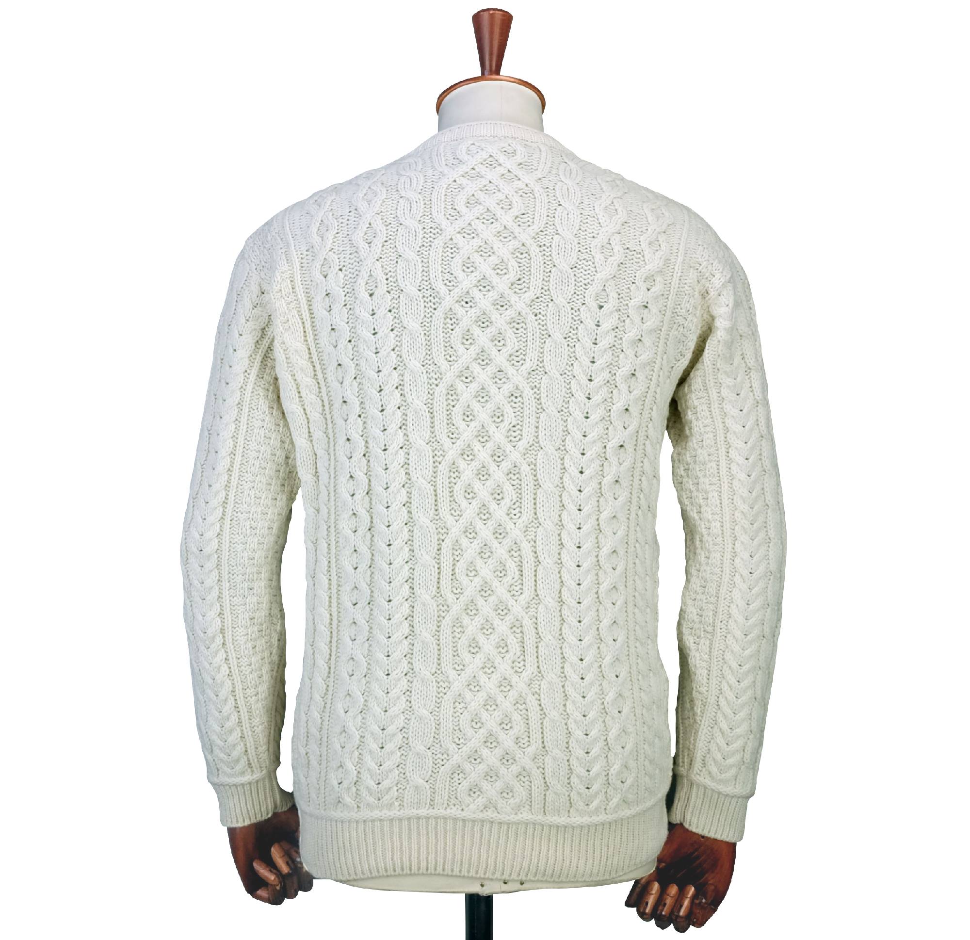 Classic Aran Super Soft Merino Pullover – Bild 4