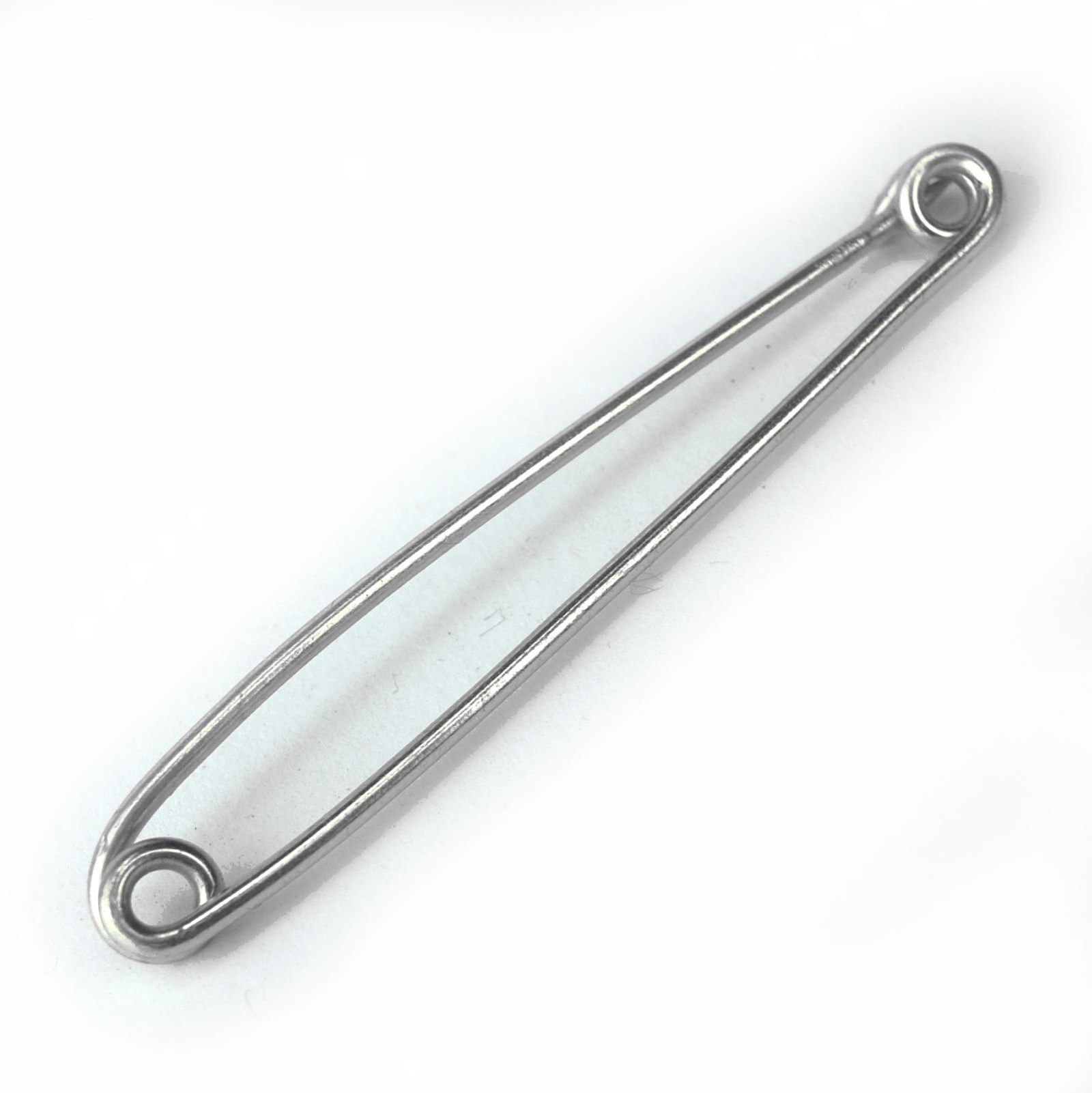 Grays Plastron Nadel silver groß