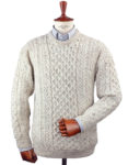Traditional Aran Sweater Merino