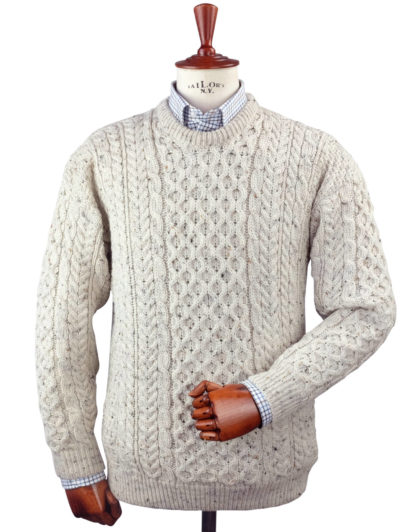 Traditional Aran Sweater Merino