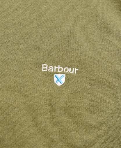 Barbour Egglecliff Overlayer Sweatshirt, oliv