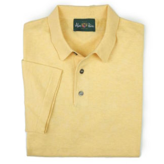 Alan Paine Halstead Luxury Cotton Polo Shirt solar